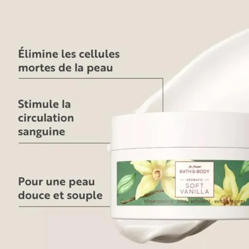 M. Asam Bath & Body Soft Vanilla peeling corps 350 g vanille