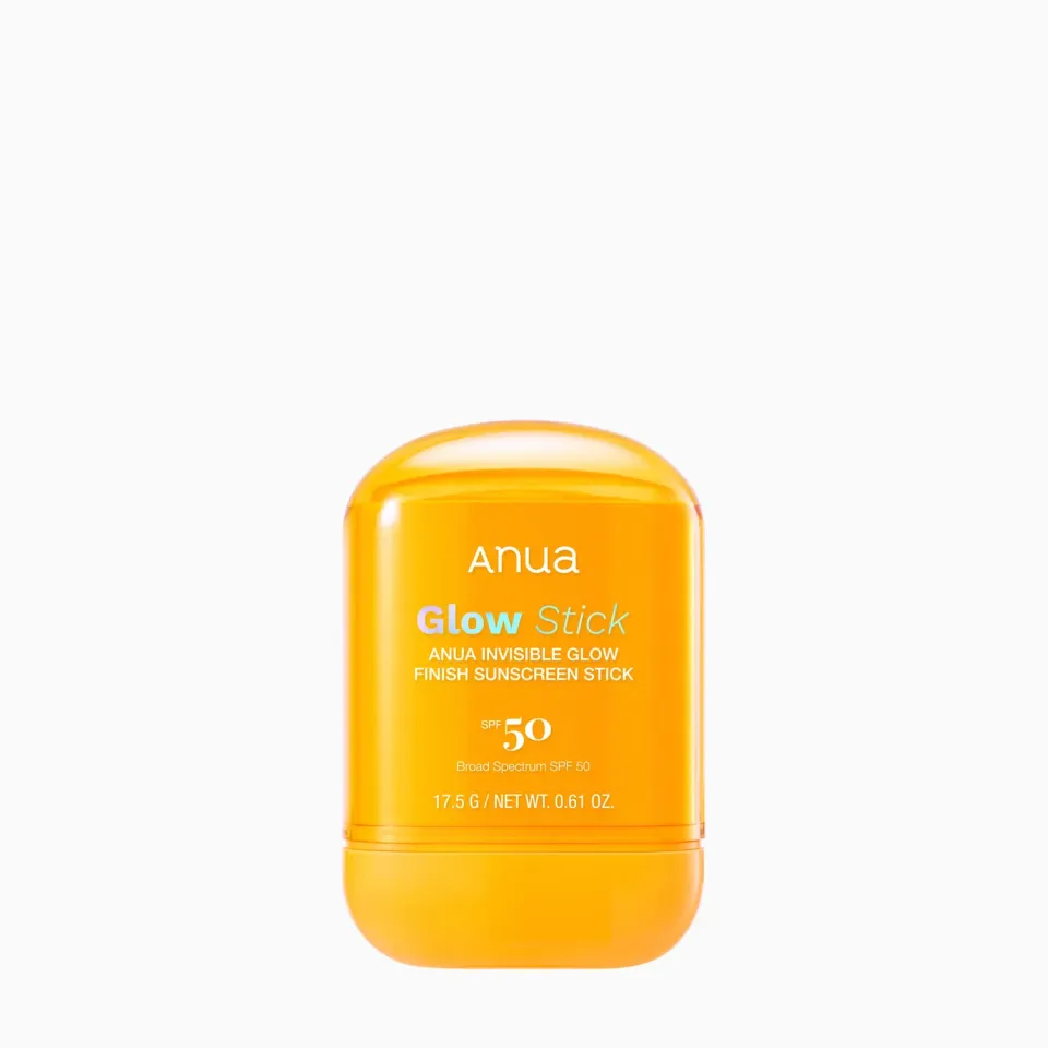 Anua Invisible Glow Finish stick solaire glow retouche