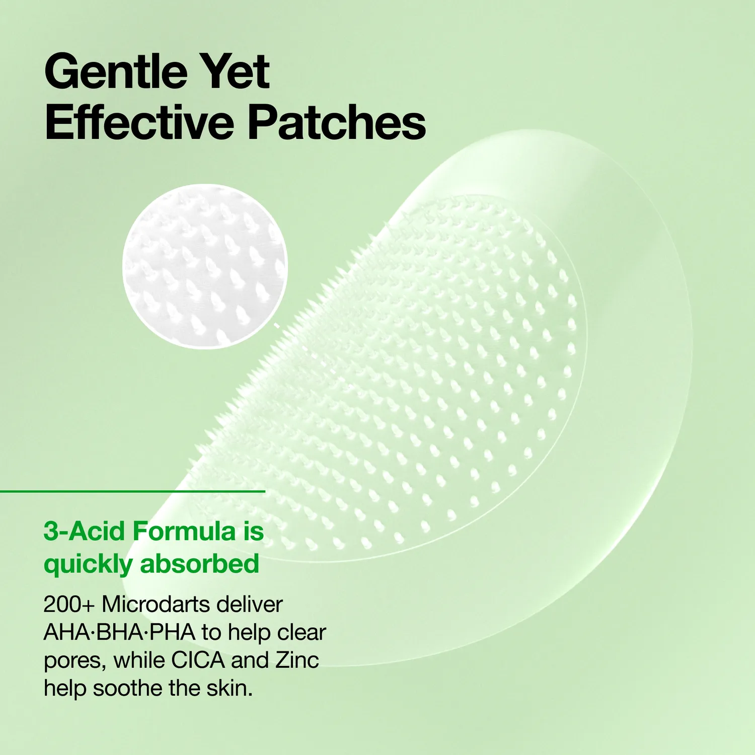 Anua Triple Acid Spot Care Microdart Patch patch boutons