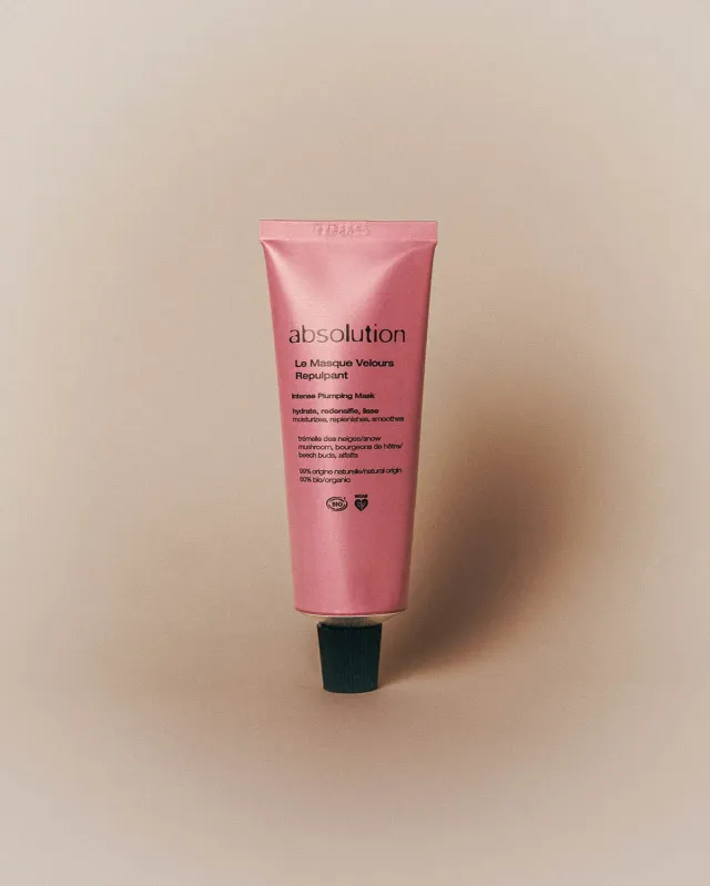 Absolution Velours Repulpant masque visage hydratant bio