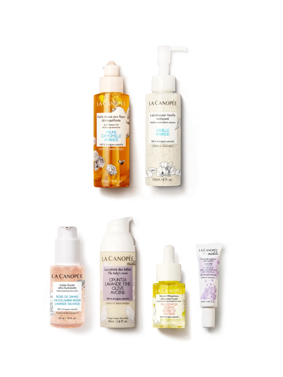 La Canopée Routine peau fragilisée coffret 5 soins apaisant