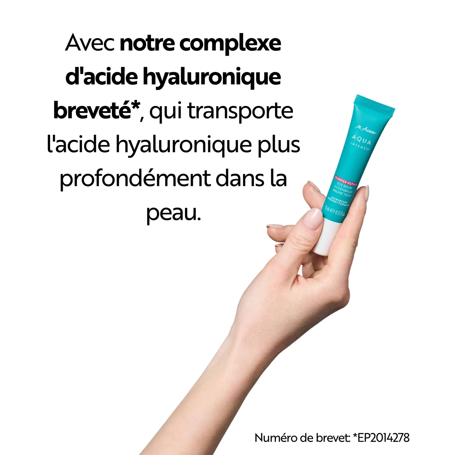 M. Asam Aqua Intense Barrier Repair baume yeux 15 ml