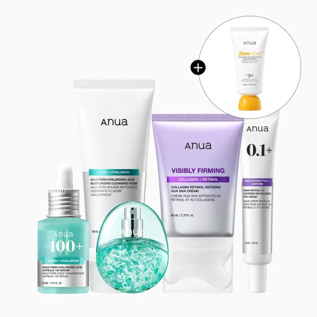 Anua Age-defying Routine Set coffret 5 soins fermeté