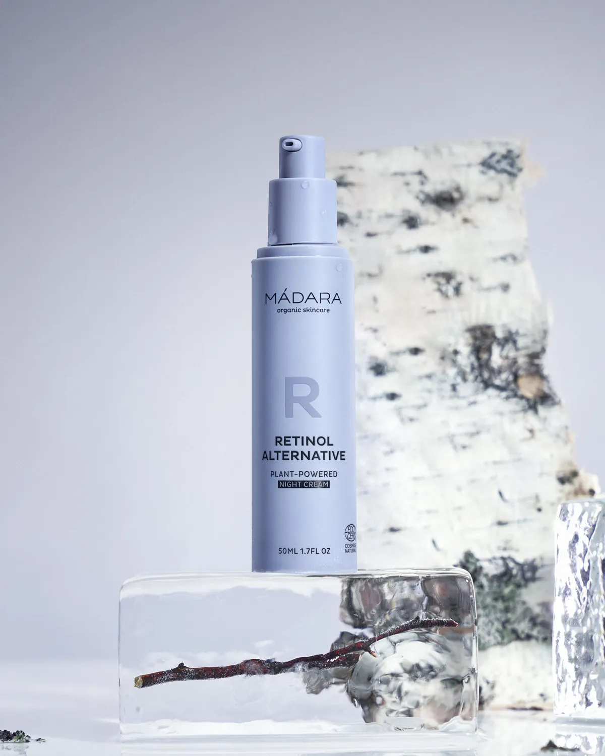 Mádara Plant-Powered crème nuit échantillon rétinol