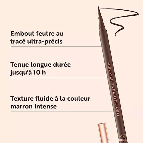 M. Asam Magic Finish Miracle Eyeliner feutre marron 1 ml 10h