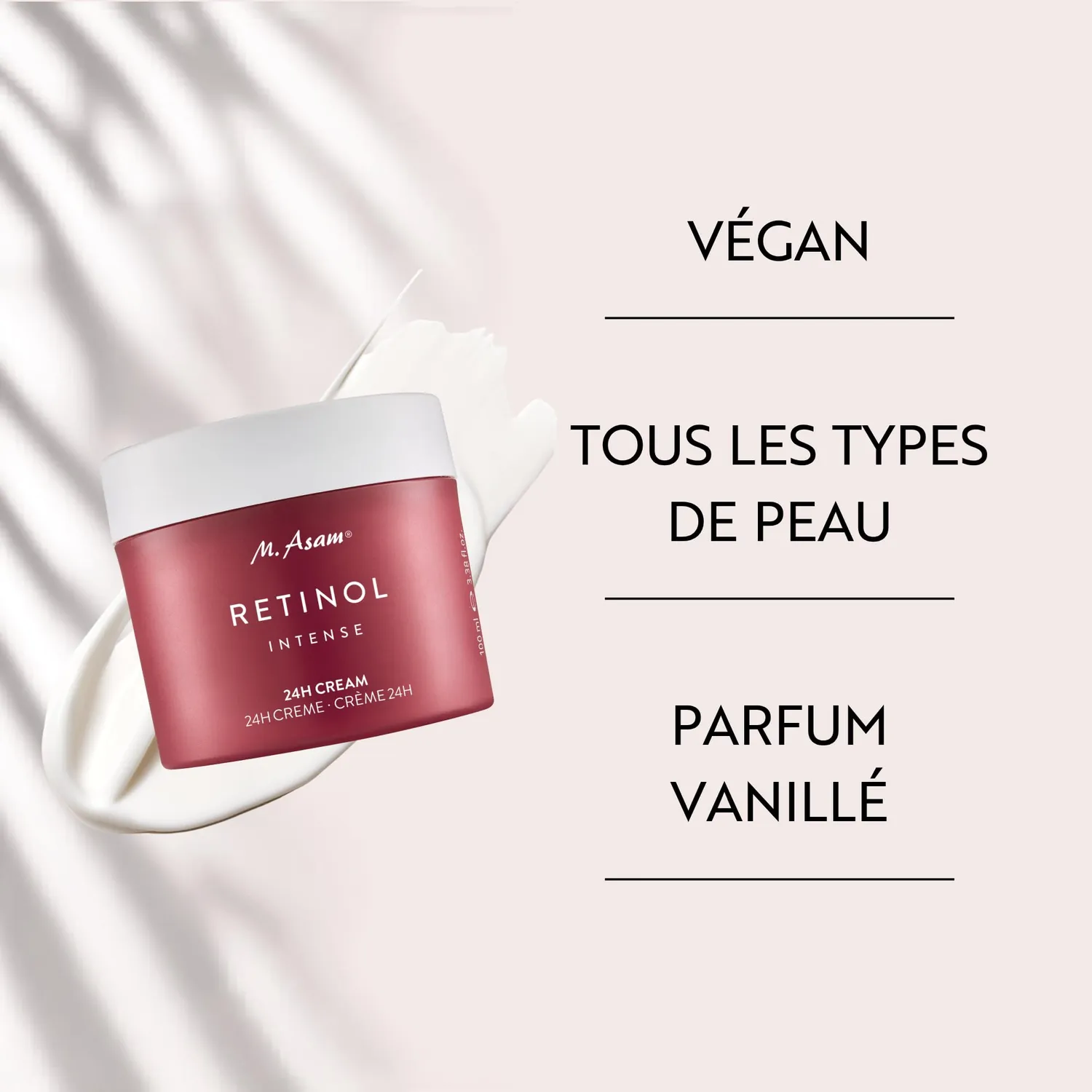 M. Asam Retinol Intense crème visage 100 ml rétinol