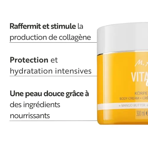 M. Asam Vitamin C Glam crème corps éclat 300 ml
