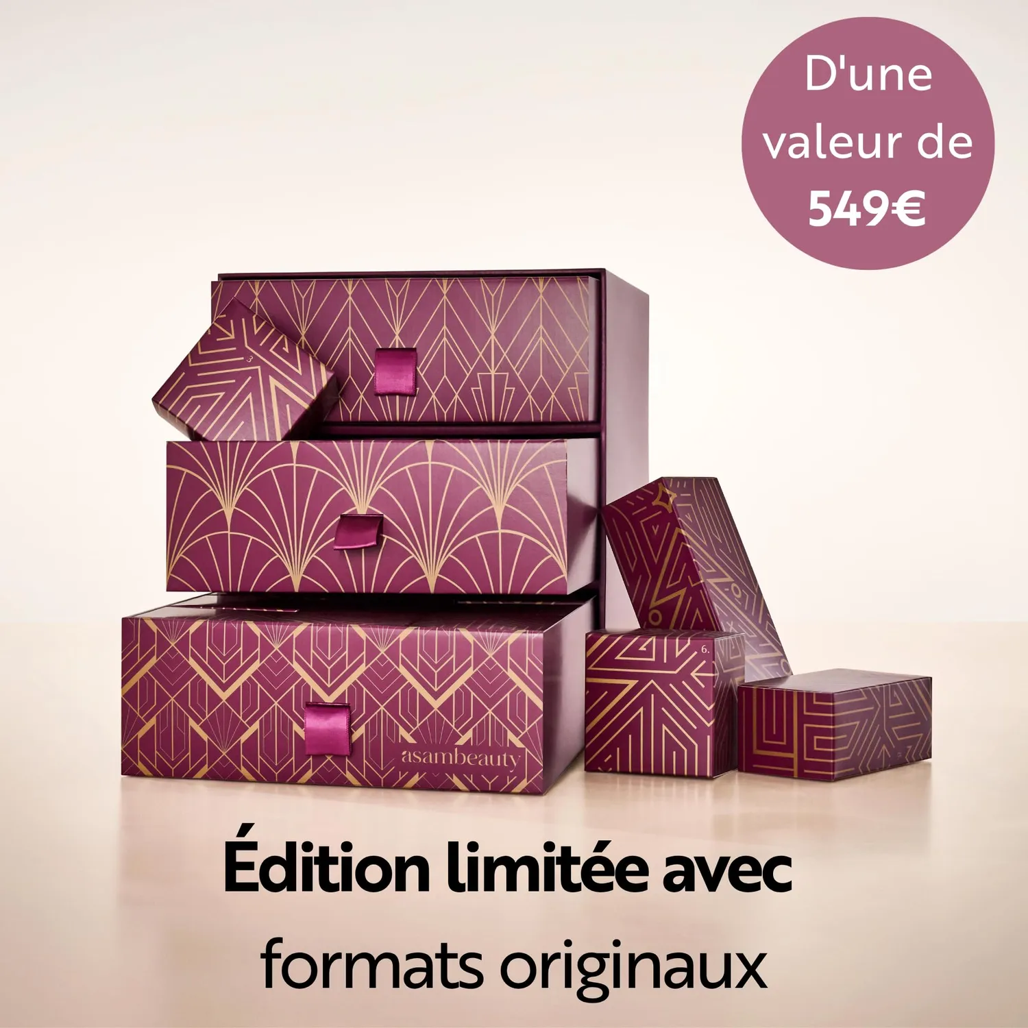 M. Asam Premium Calendrier de l'Avent 2026 24 formats originaux