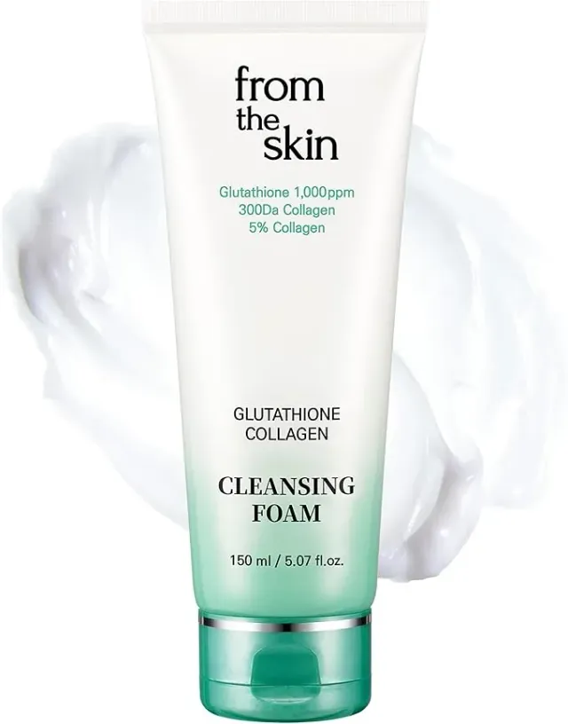 From The Skin Glutathione Collagen mousse nettoyante 150 ml éclat