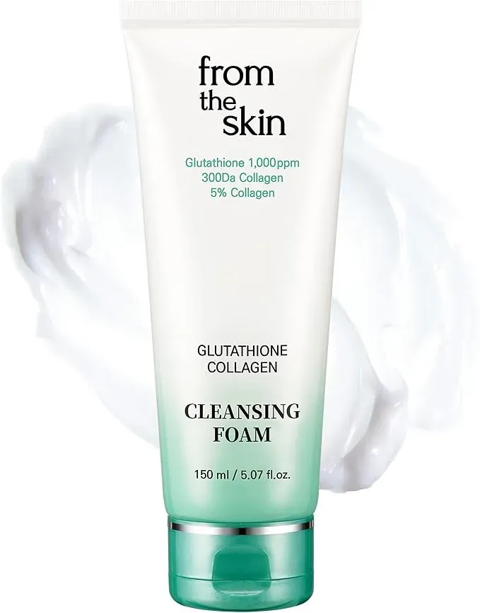 From The Skin Glutathione Collagen mousse nettoyante 150 ml éclat
