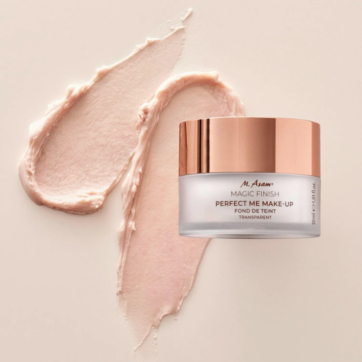 M. Asam Magic Finish Perfect Me fond de teint 30 ml transparent