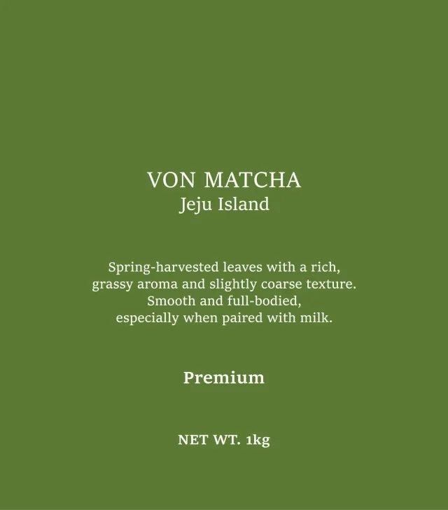 Von Matcha Premium thé matcha 1 kg bio équilibré