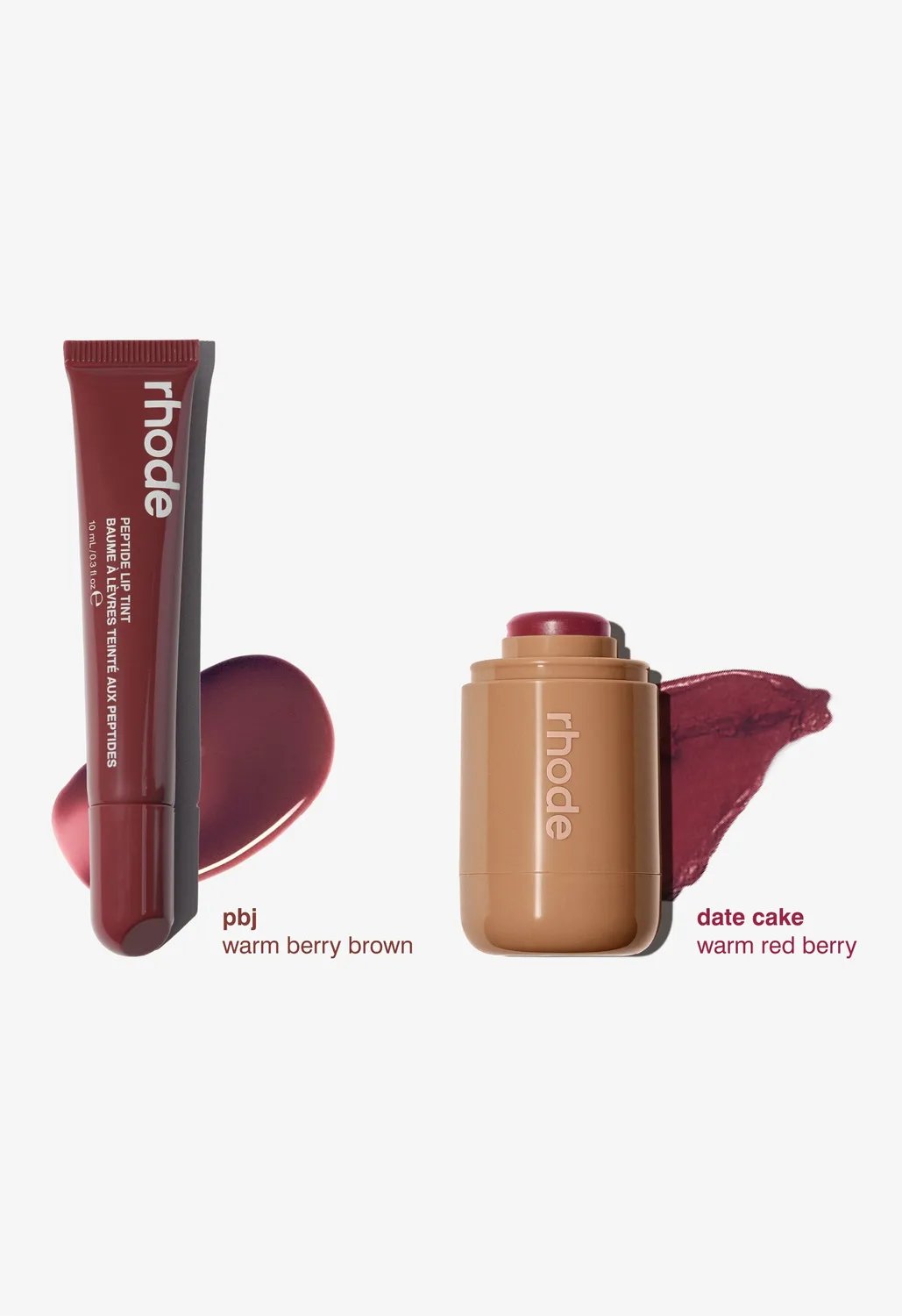 Rhode The Duos coffret Date Cake PBJ 2 pièces