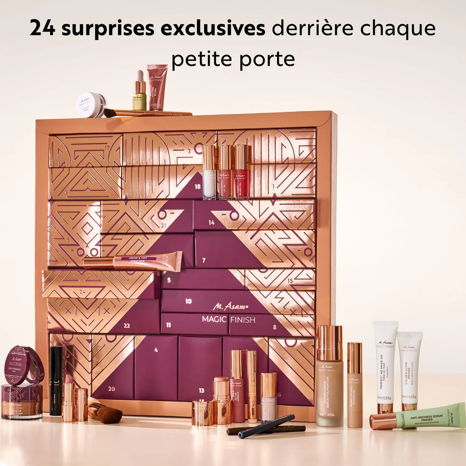 M. Asam Magic Finish calendrier avent 2026 24 pièces