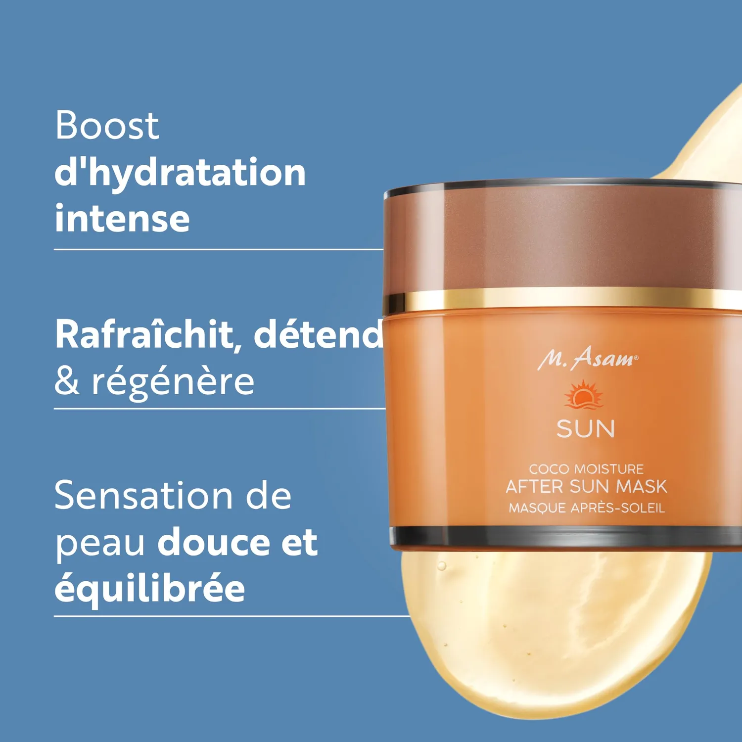 M. Asam Sun Coco Moisture masque après-soleil 100 ml