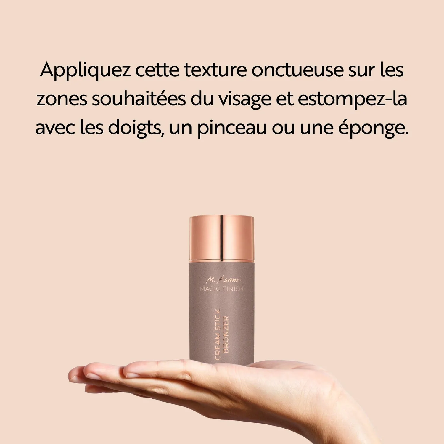 M. Asam Magic Finish stick bronzer crème 6 g éclat