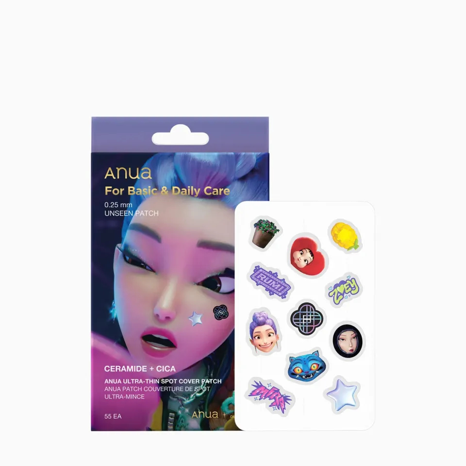 Anua Rumi Ultra-thin Spot Cover Patch 55 patchs bouton invisibles