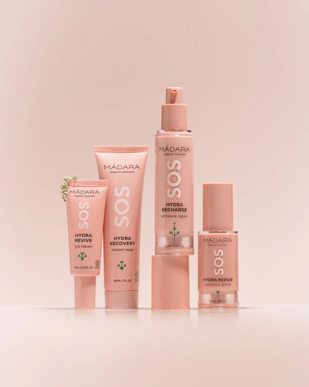 Mádara SOS Hydra coffret soin visage complet peau sèche