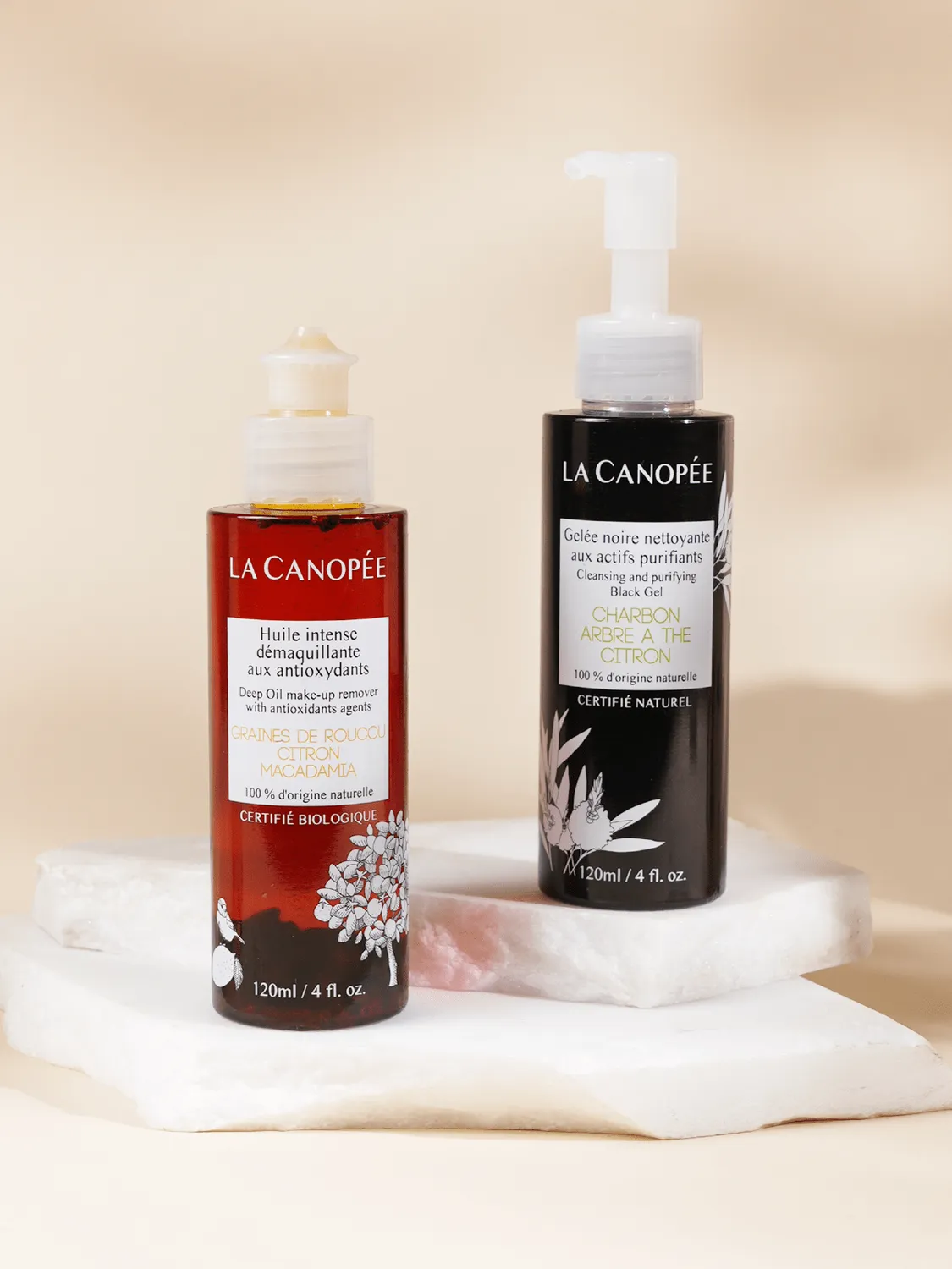 La Canopée Pochette Découverte double nettoyage coffret purifiant