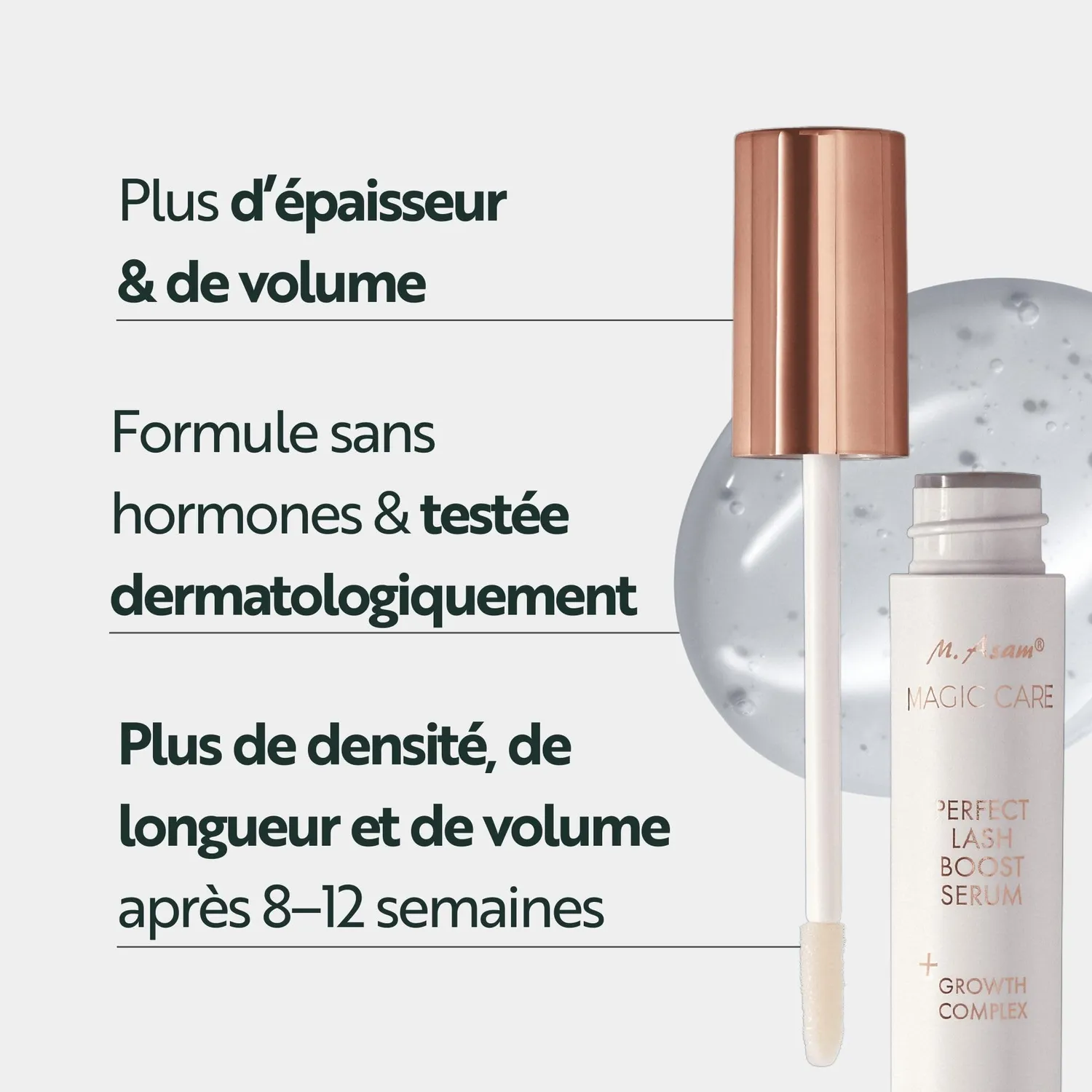 M. Asam Magic Care Perfect Lash sérum cils 7 ml sans hormones