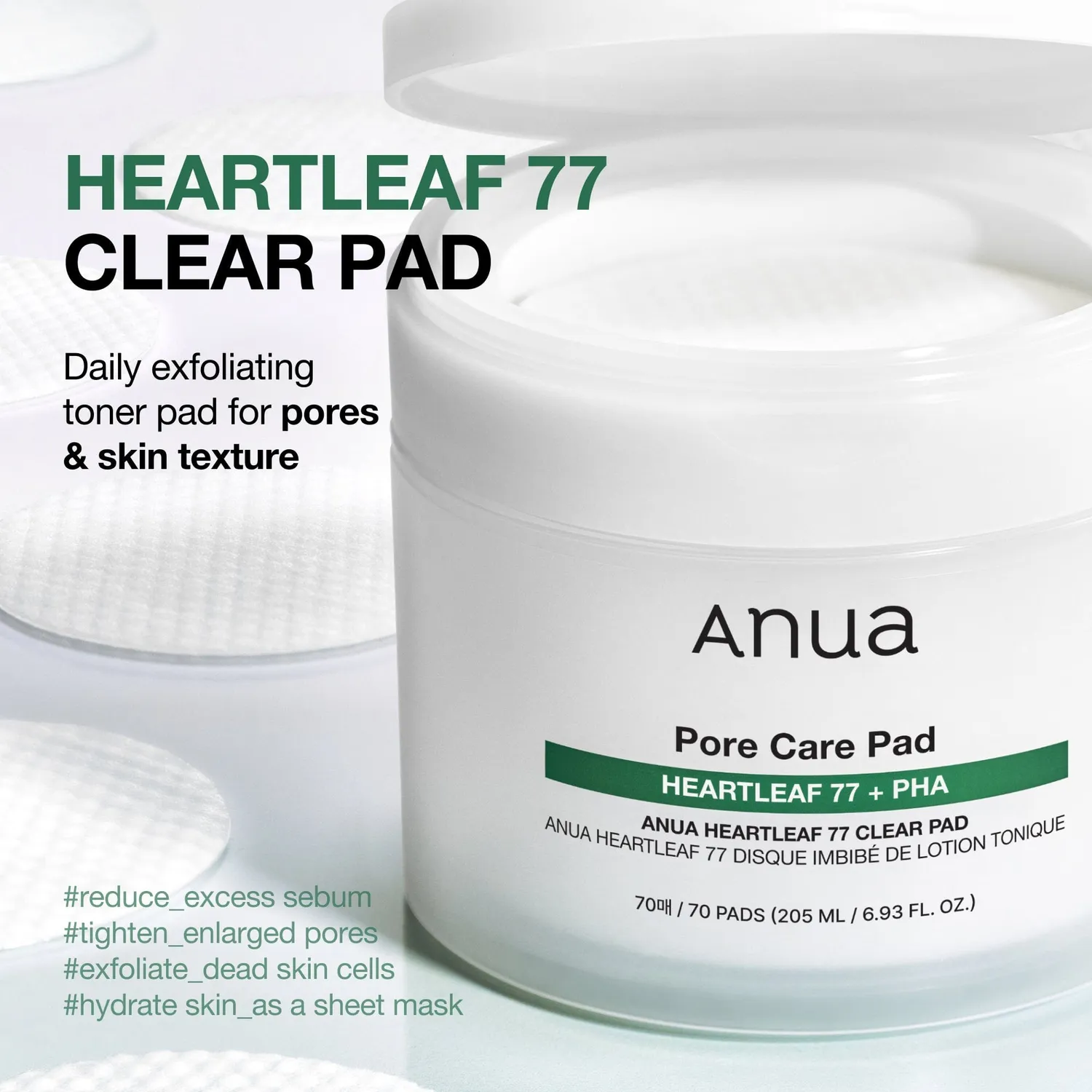 ANUA 7-Day Pore-refine coffret routine anti-points noirs