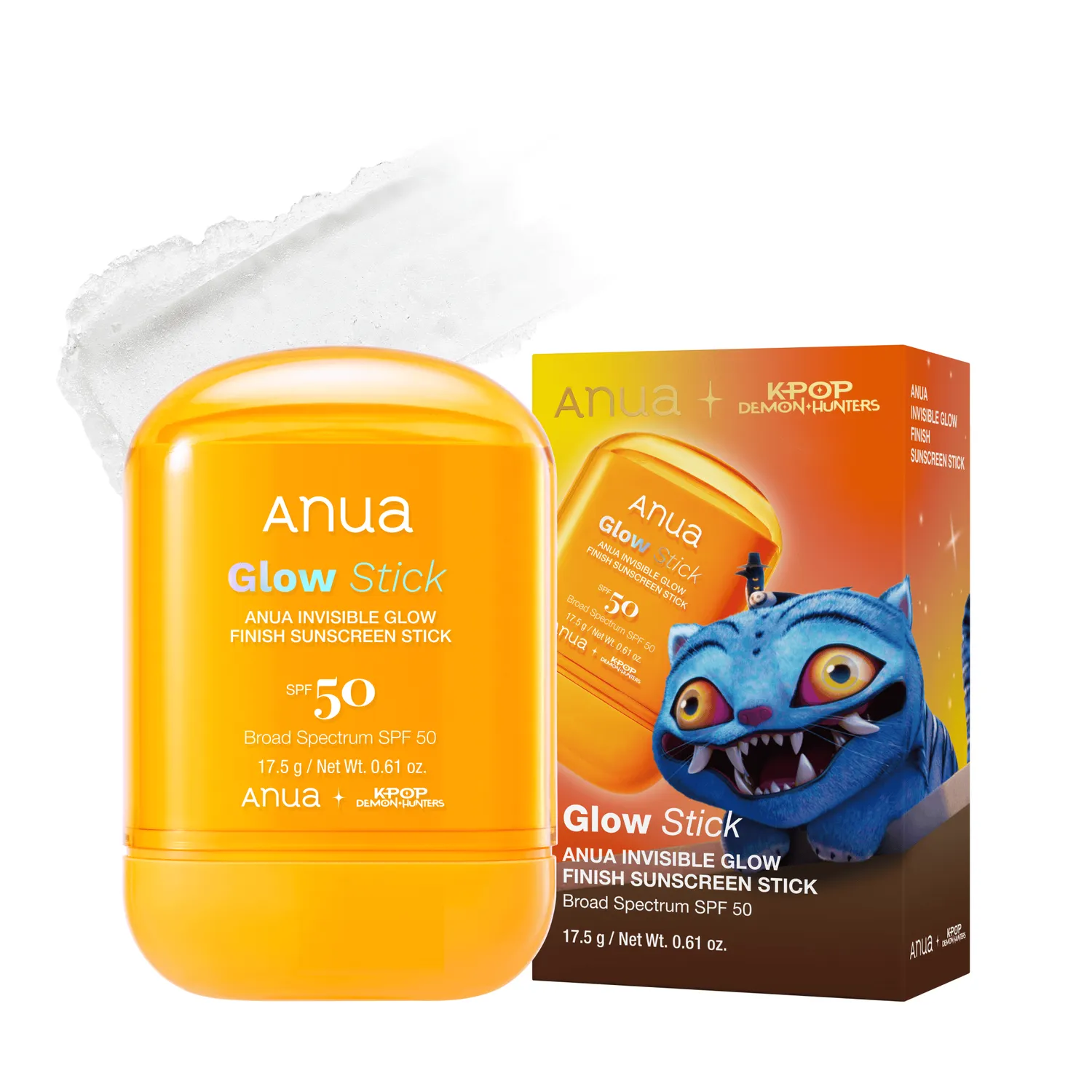 Anua Invisible Glow Finish stick solaire glow retouche