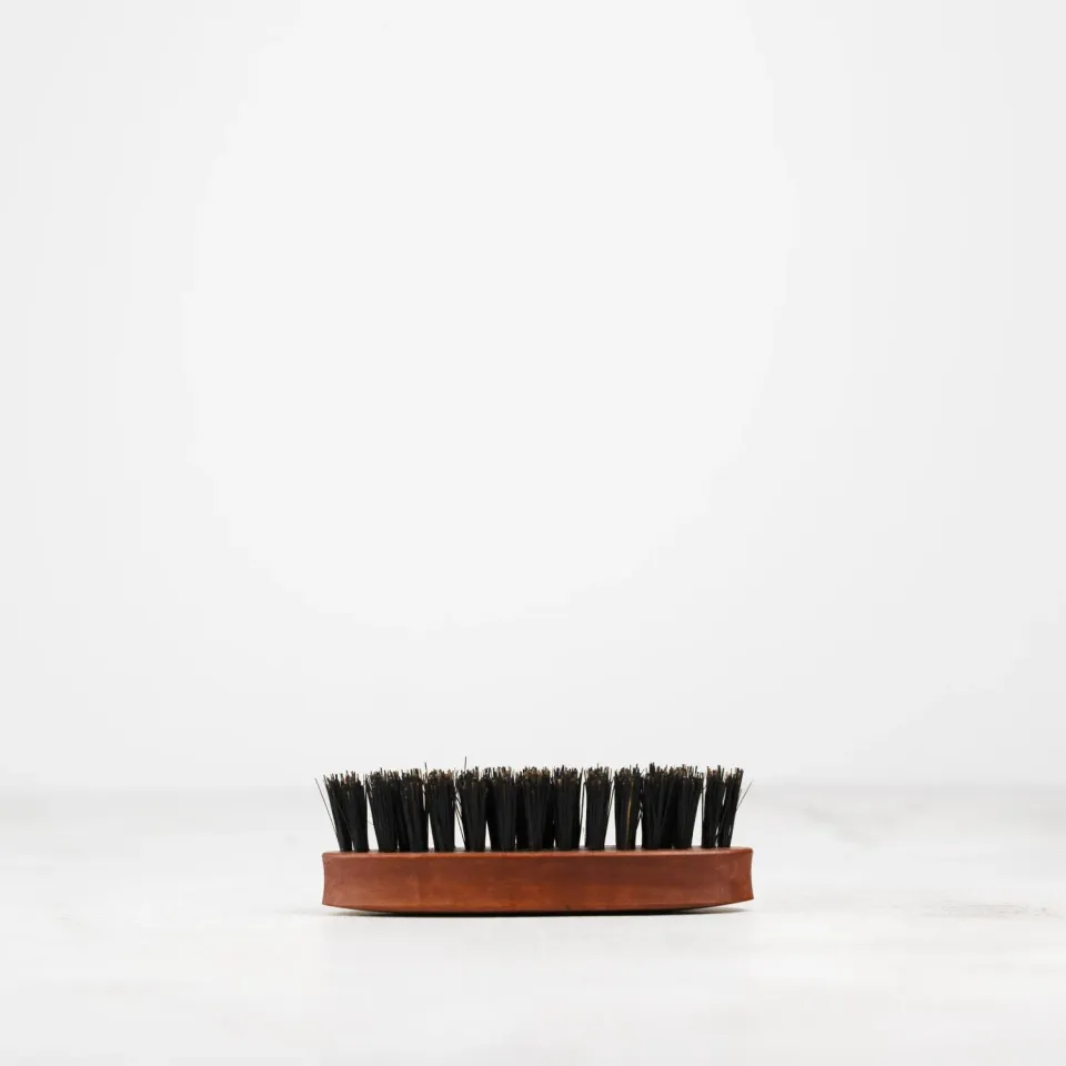 Bivouak Brosse à barbe poils de sanglier bois poirier
