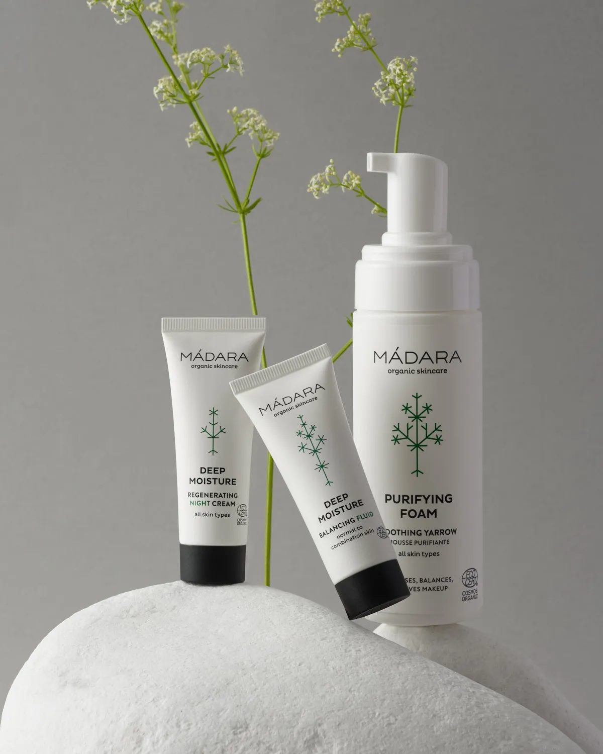 Mádara Deeper Than Skin coffret visage 150+25+25 ml