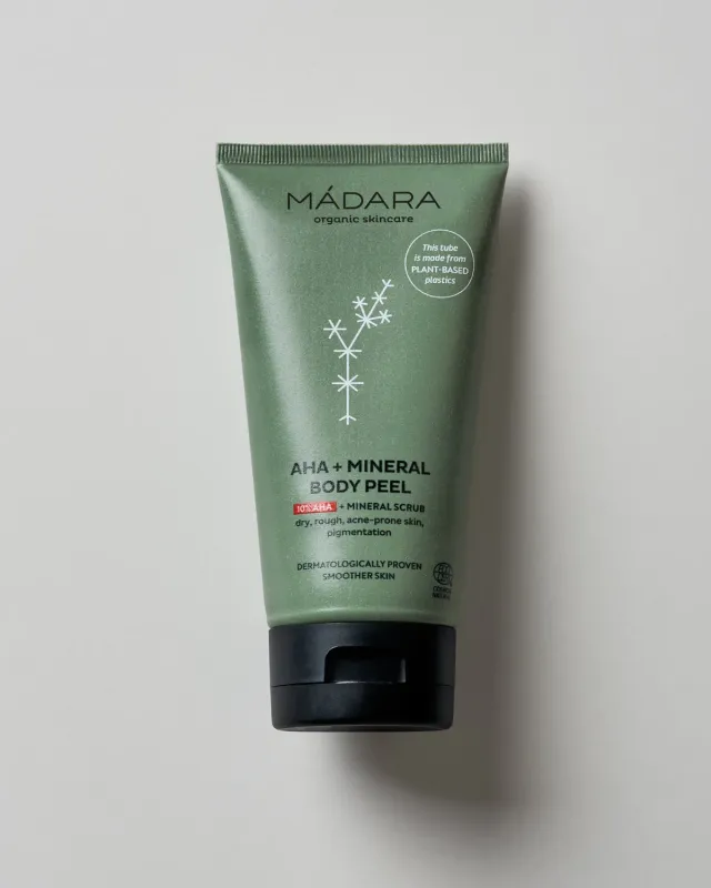 Mádara AHA+Mineral Body gommage corps 175 ml