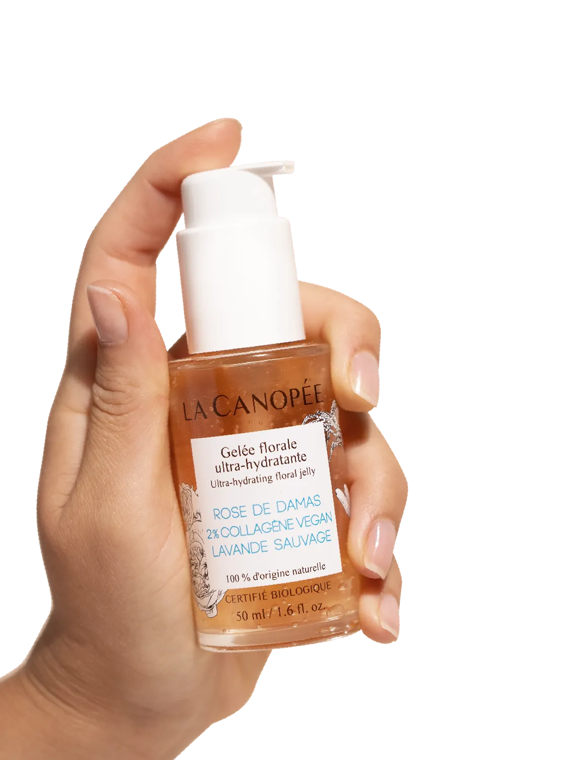 La Canopée Gelée florale gel visage 50 ml collagène