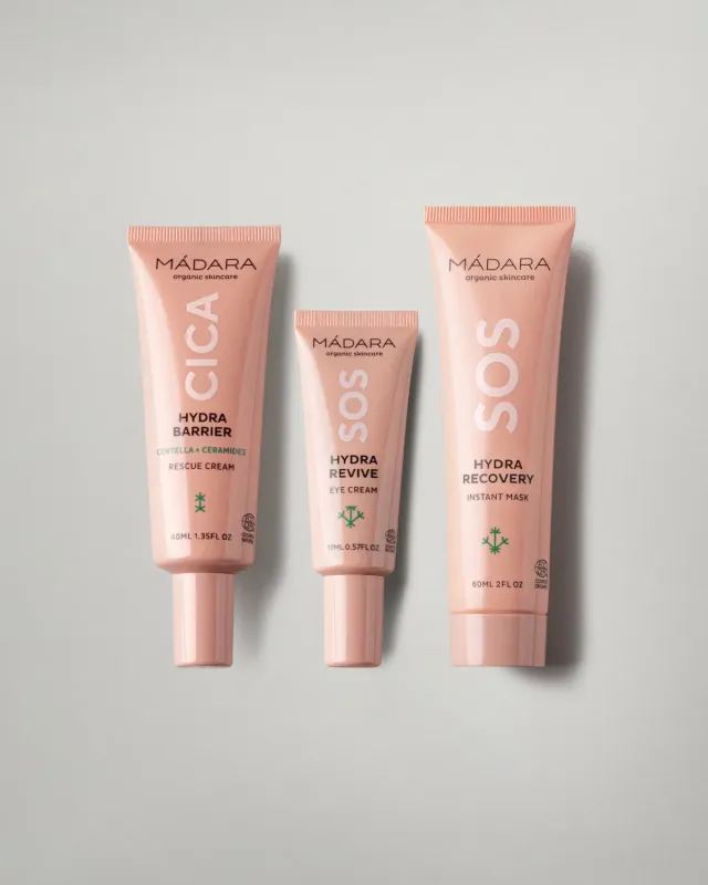 Mádara SOS Hydra coffret peau très sèche et sensible
