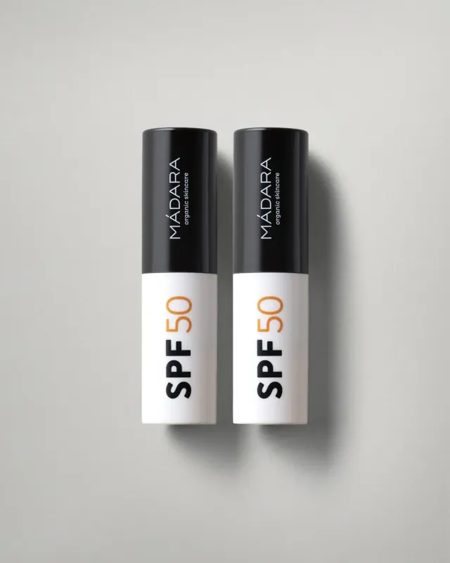 Mádara SPF50 Mineral stick solaire minéral haute protection