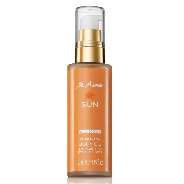 M. Asam Sun huile pailletée corps 50 ml coco vanille
