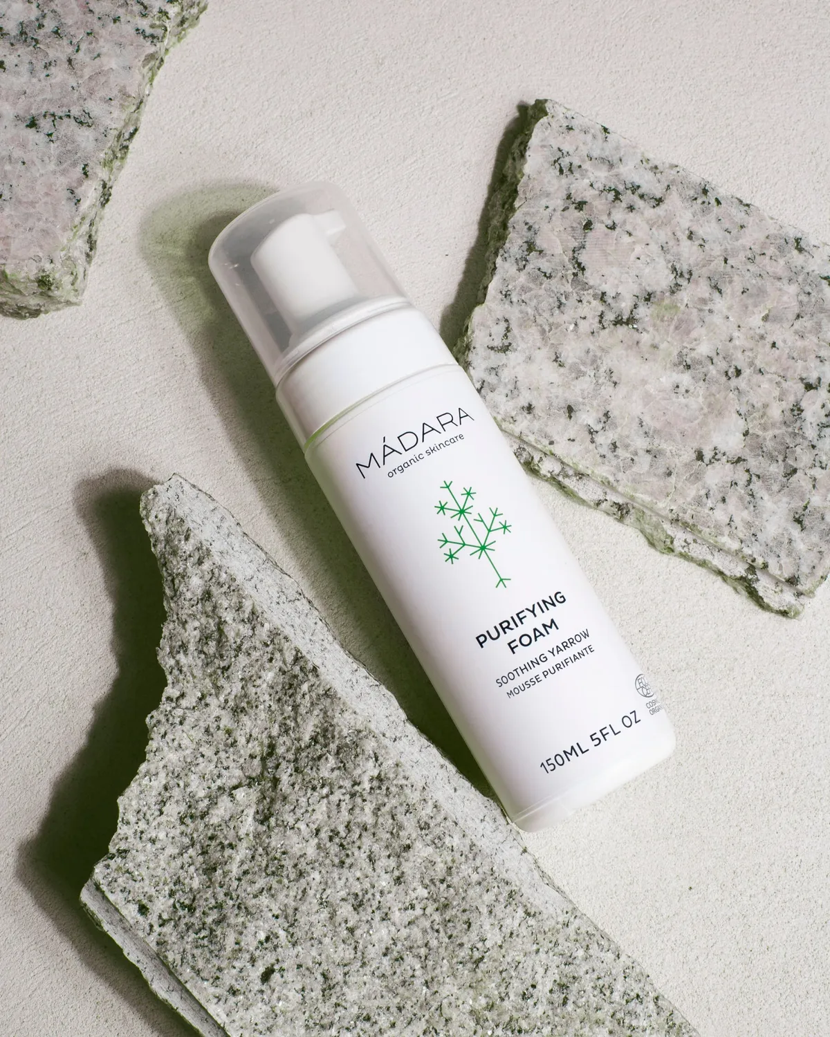 Mádara Purifying Foam mousse nettoyante 150 ml yarrow