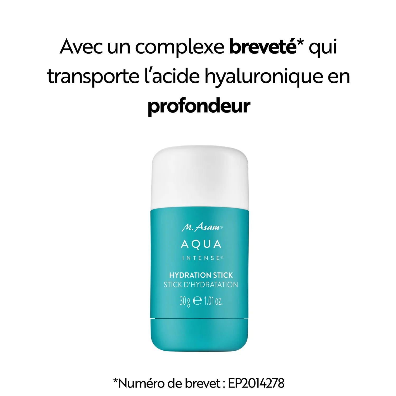 M. Asam Aqua Intense stick hydratant 30 g