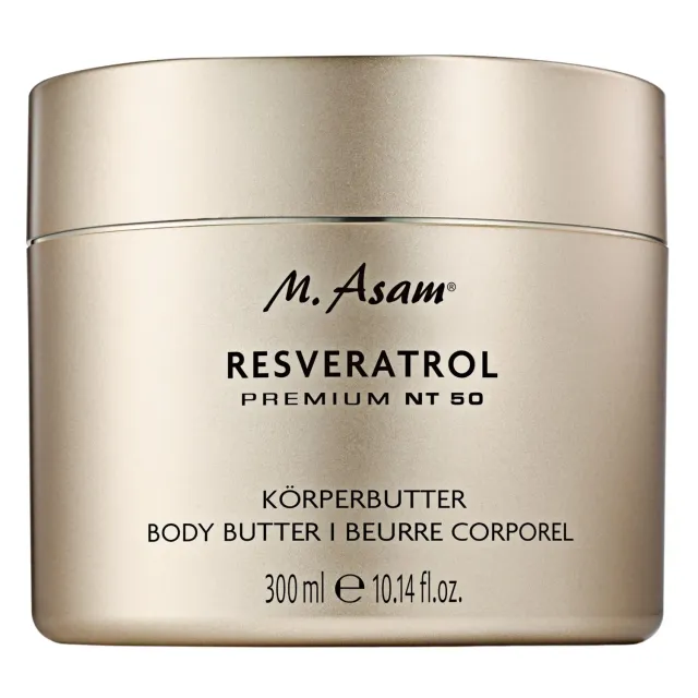 M. Asam Resveratrol NT50 beurre corporel 300 ml karité