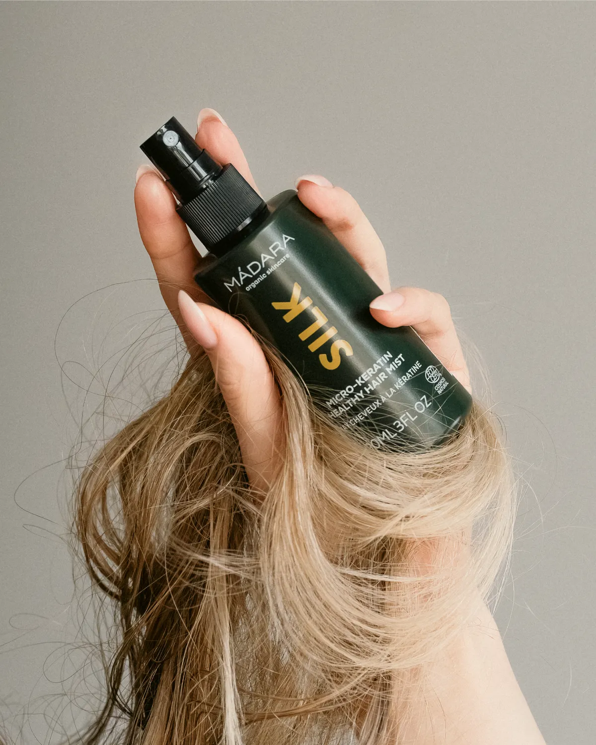 Mádara Silk Micro-Keratin Healthy Hair Mist brume cheveux 90 ml kératine