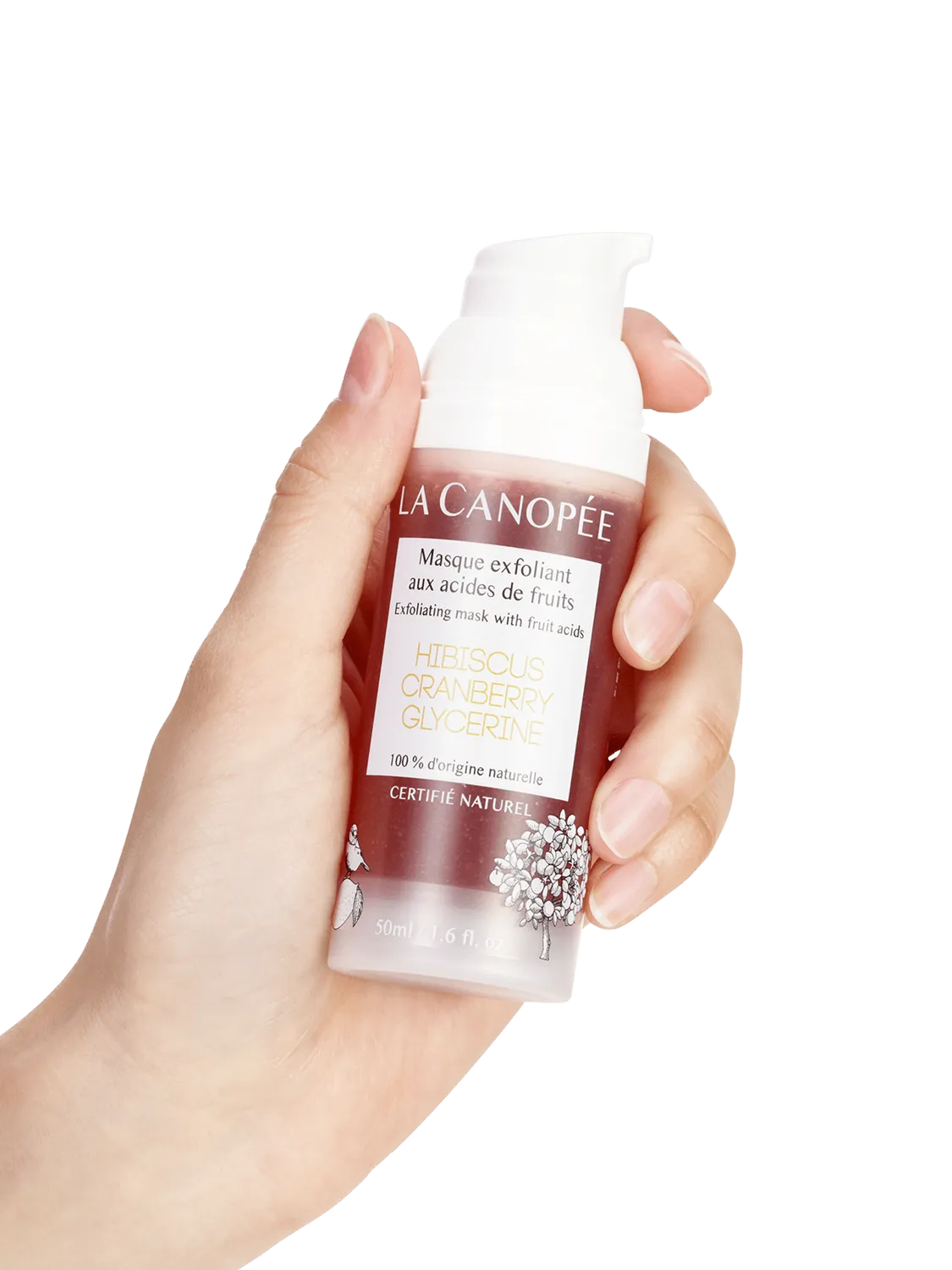 La Canopée Masque exfoliant acides de fruits 50 ml éclat