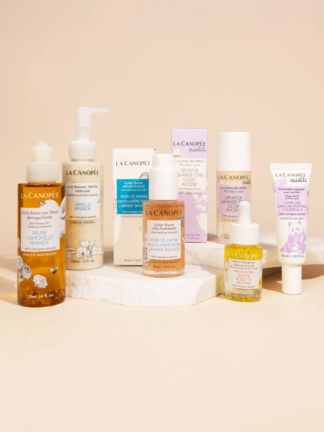 La Canopée Routine peau fragilisée coffret 5 soins apaisant