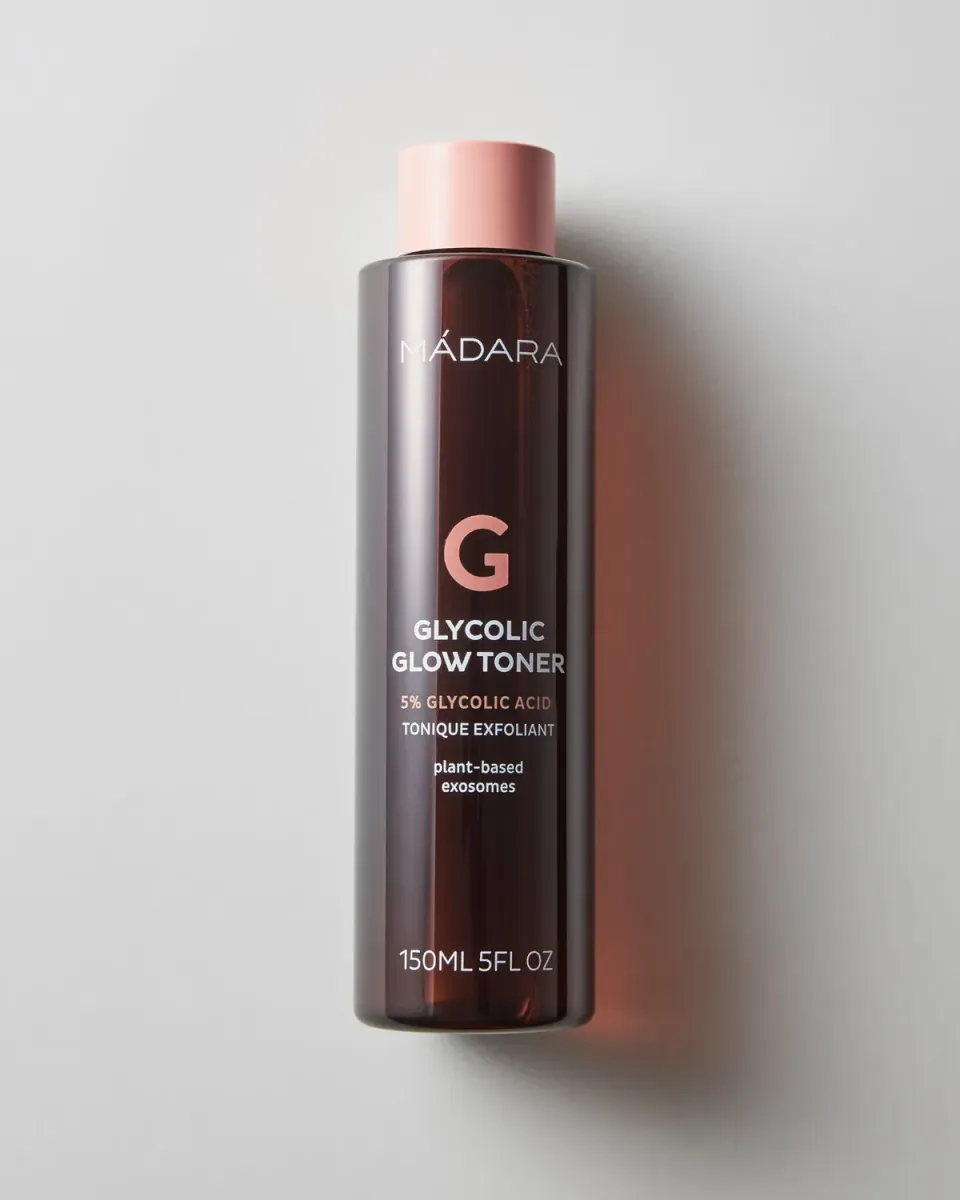 Mádara Glycolic Glow Toner lotion 150 ml pores affinés