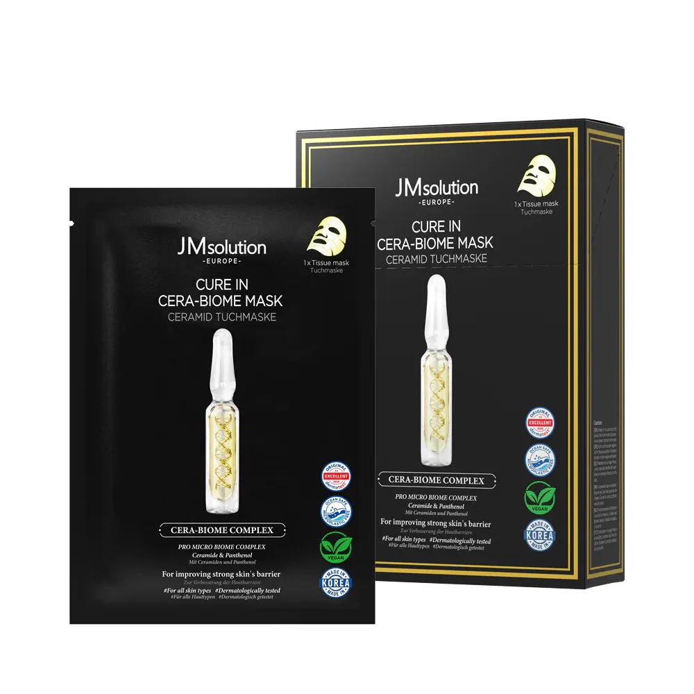 JMsolution Cure In Cera-Biome masque tissu 1 pièce céramides