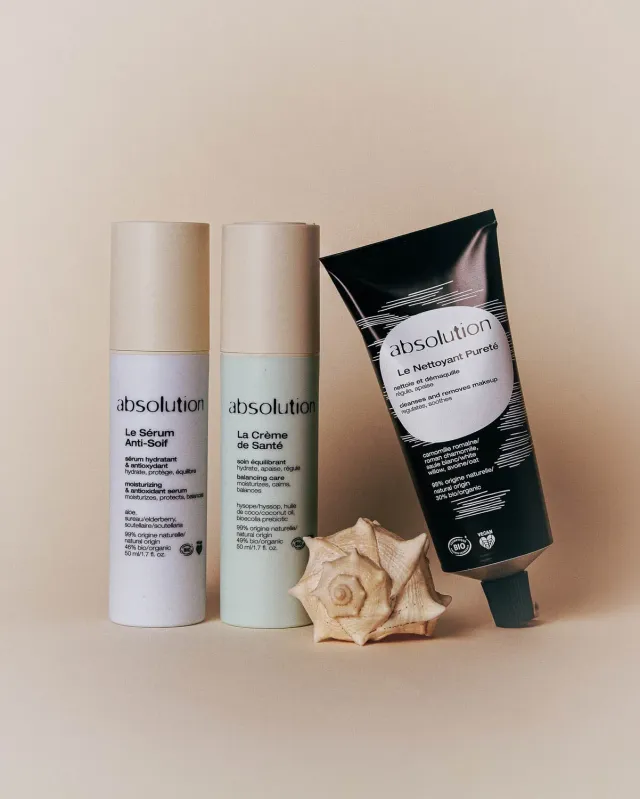 Absolution Hydratation Équilibre Coffret 3 soins peaux mixtes