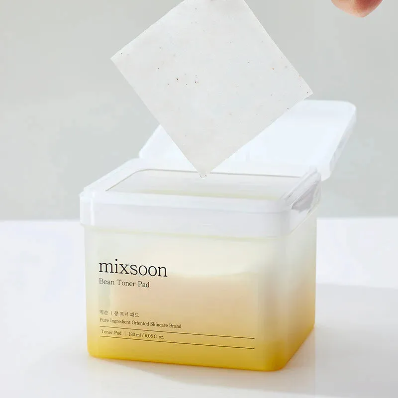 Mixsoon Bean Toner pads tonique 70 pièces protéine