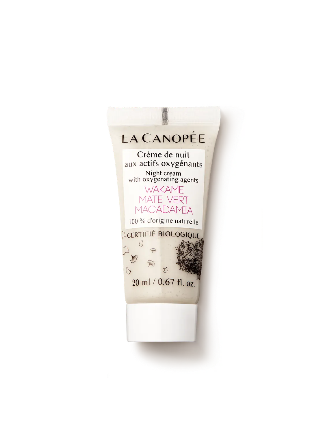 La Canopée crème de nuit oxygénante 50 ml teint frais