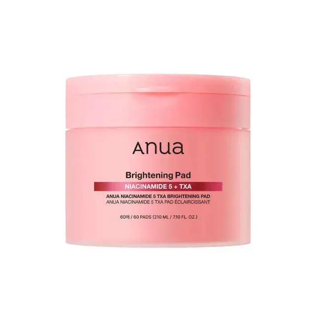 Anua Niacinamide 5 TXA Brightening Pad pads 60 éclat