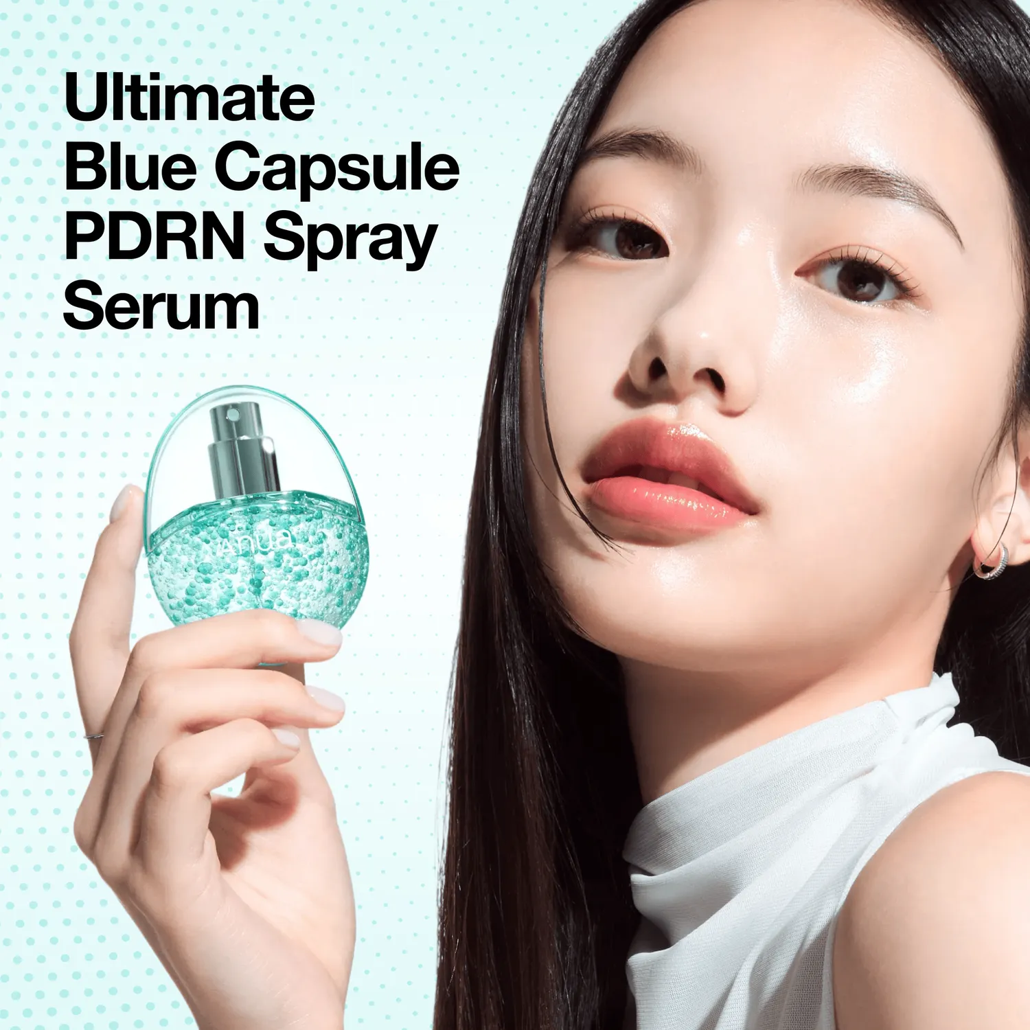 Anua PDRN Collagen Glow brume sérum mini éclat