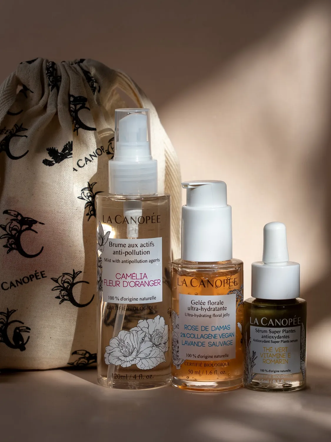 La Canopée Trio anti-âge et réparateur coffret éclat