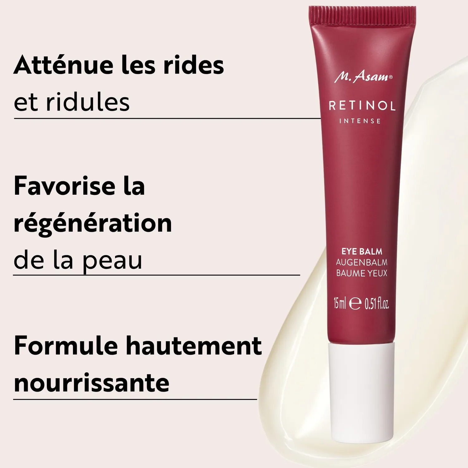 M. Asam Retinol Intense Soin yeux ridules 15 ml