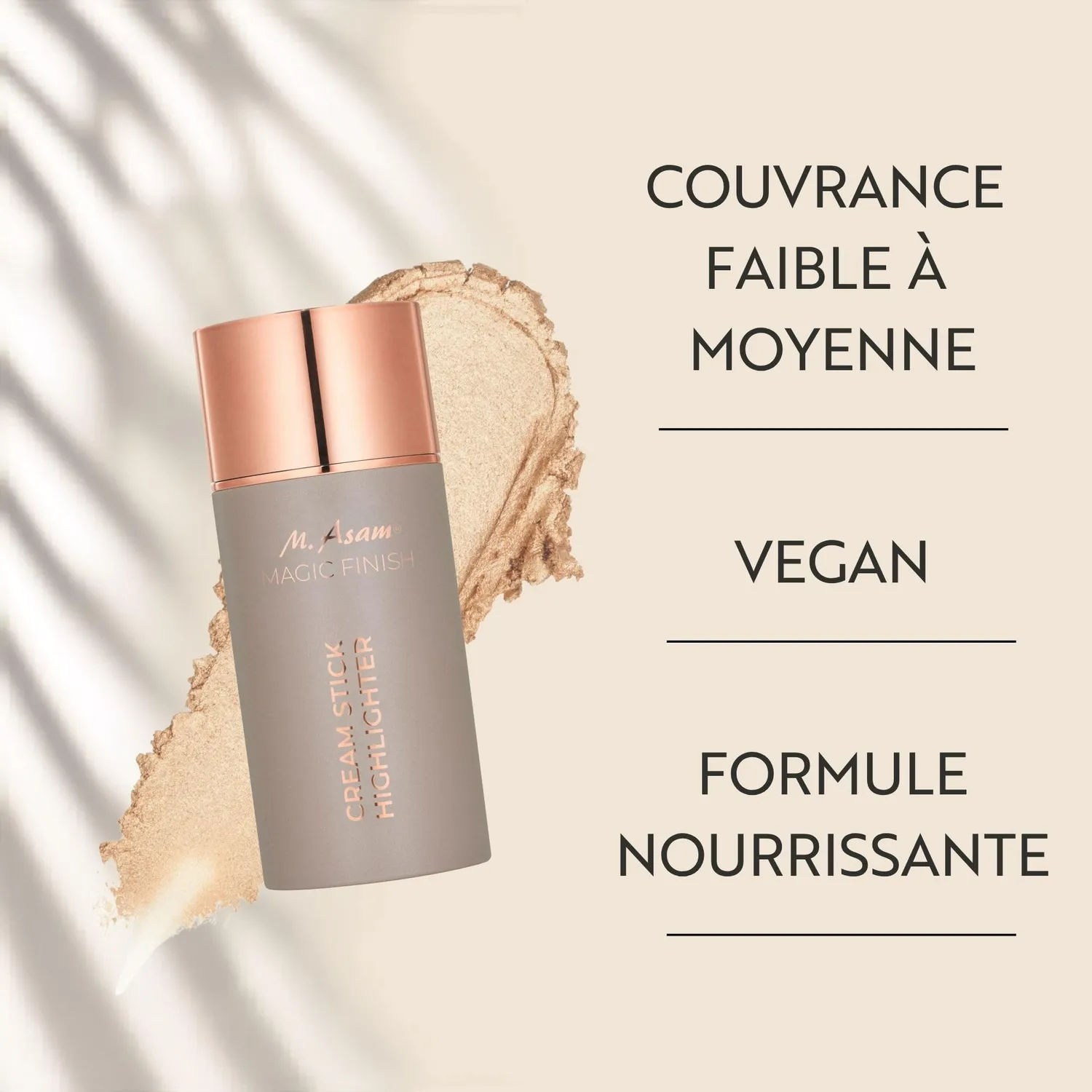 M. Asam Magic Finish stick highlighter 6 g éclat