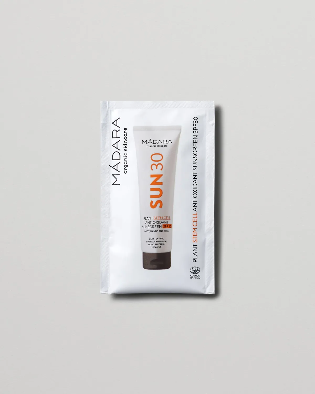 Mádara Sun Protection SPF30 solaire corps échantillon antioxydant